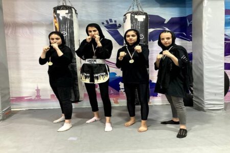 درخشش دختران قمی در مسابقات کیک بوکسینگ کشور