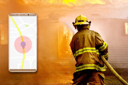 فعال‌سازی سرویس اعلام موقعیت مکانی با تلفن همراه در سامانه ۱۲۵ آتش‌نشانی قم