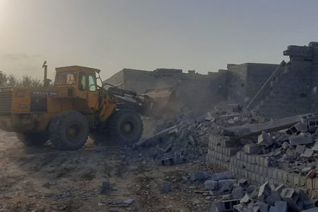 تخریب ۲۵ واحد ساخت‌وساز غیرمجاز در شهرستان نور